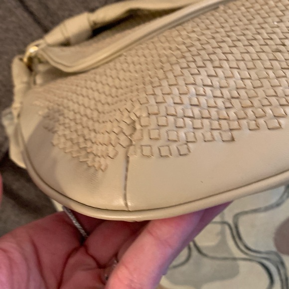 Authentic TORY BURCH Woven leather Flap shoulder bag - Picture 13 of 16